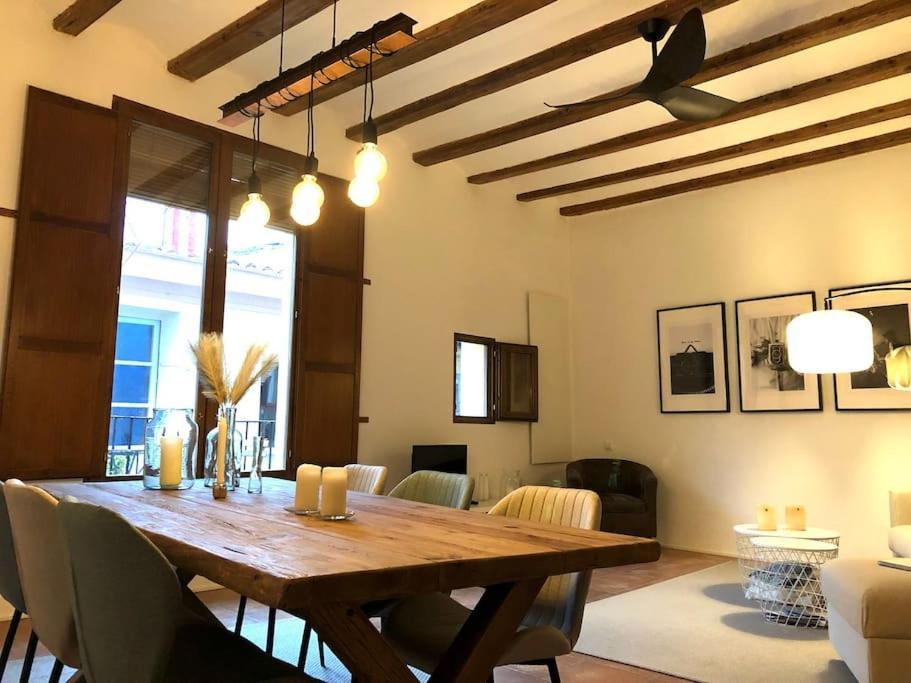 Loft Con Estilo Y Terraza En Centro Historico Apartman Valencia Kültér fotó