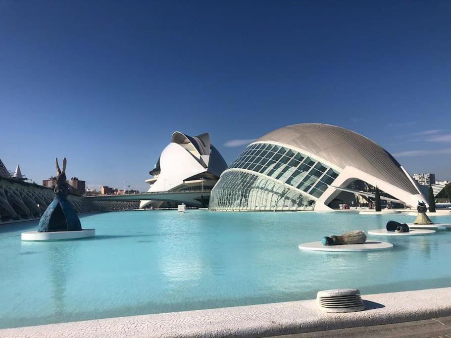 Loft Con Estilo Y Terraza En Centro Historico Apartman Valencia Kültér fotó