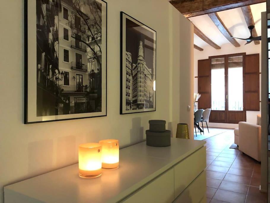 Loft Con Estilo Y Terraza En Centro Historico Apartman Valencia Kültér fotó