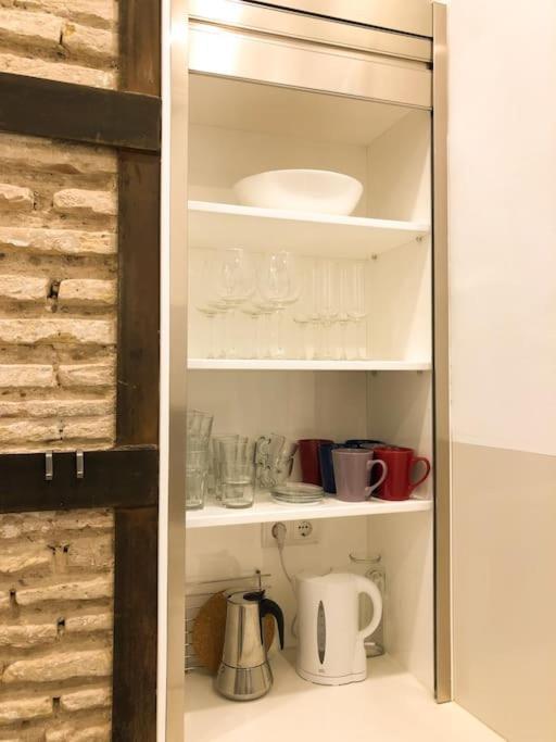 Loft Con Estilo Y Terraza En Centro Historico Apartman Valencia Kültér fotó